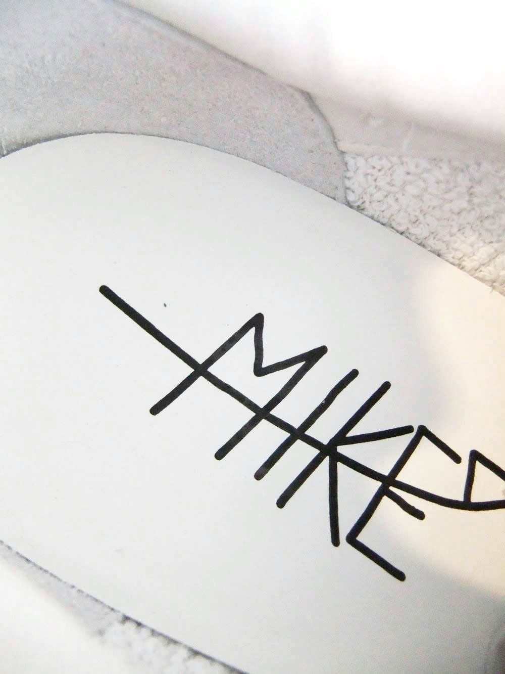 【MIKE don't do it】   レザースニーカー  RUNNING MIKE