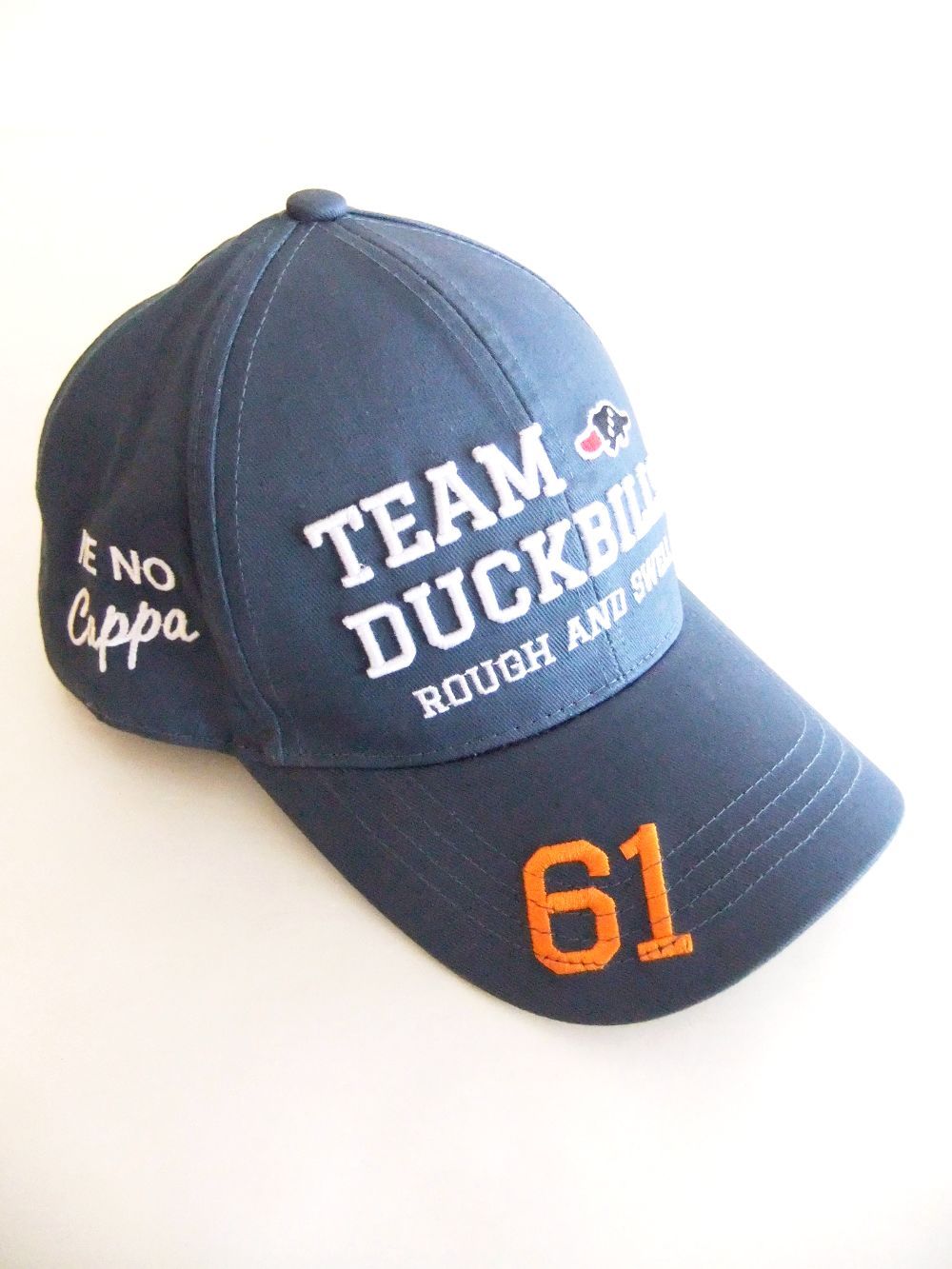 TEAM DUCKBILLS CAP  ( ブルー )  ロゴ入りキャップ  RSA-23001