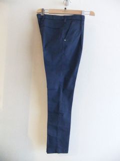 GAGA コットンストレッチ ワンプリーツ パンツ ( ネイビー ) P218291