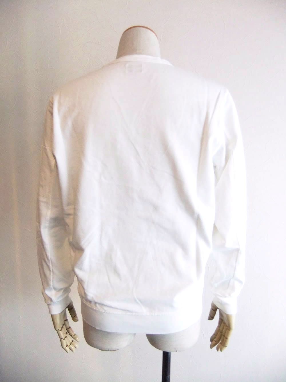 LIGHT FLEECE CREWNECK SWEATSHIRT  (ホワイト) クルーネック スウェットシャツ