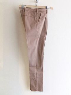 GAGA コットンストレッチ ワンプリーツ パンツ ( ピンクベージュ ) P218291