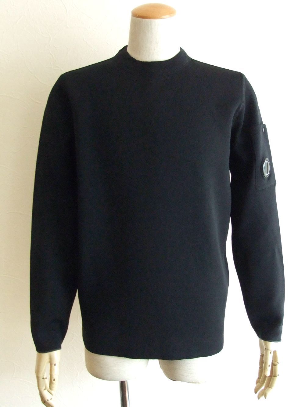 NYLON/COTTON DOUBLE LENS SWEATER クルーネック セーター 09CMKN125A005834A