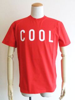 COOL T-SHIRT  ロゴプリント T-SHIRT (レッド)  S71GD1070