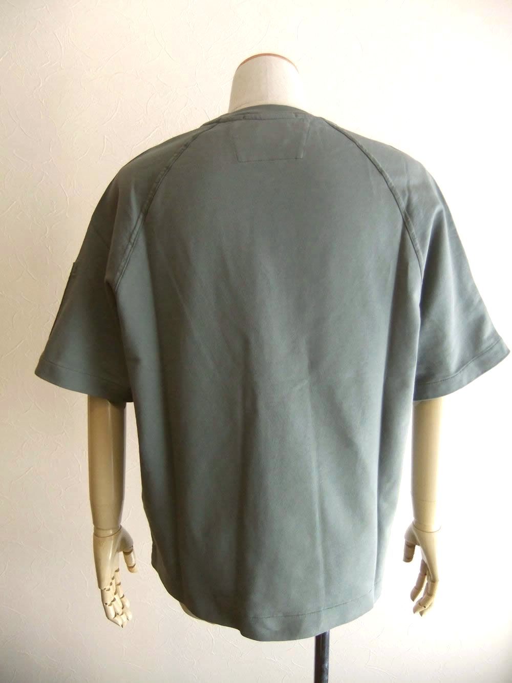 LIGHT FLEECE S/S SWEATSHIRT  (ダークグレー) クルーネック半袖 スウェットシャツ