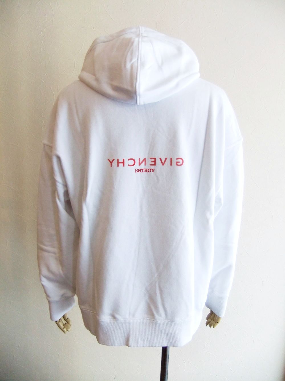 GIVENCHY - GIVENCHY ロゴ スリムフィット フーディー プリント