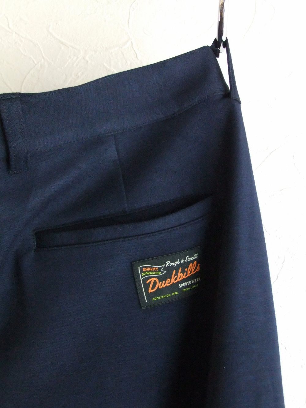CALF PANTS ( ネイビー )  ジャージー リブパンツ   RSM-21261