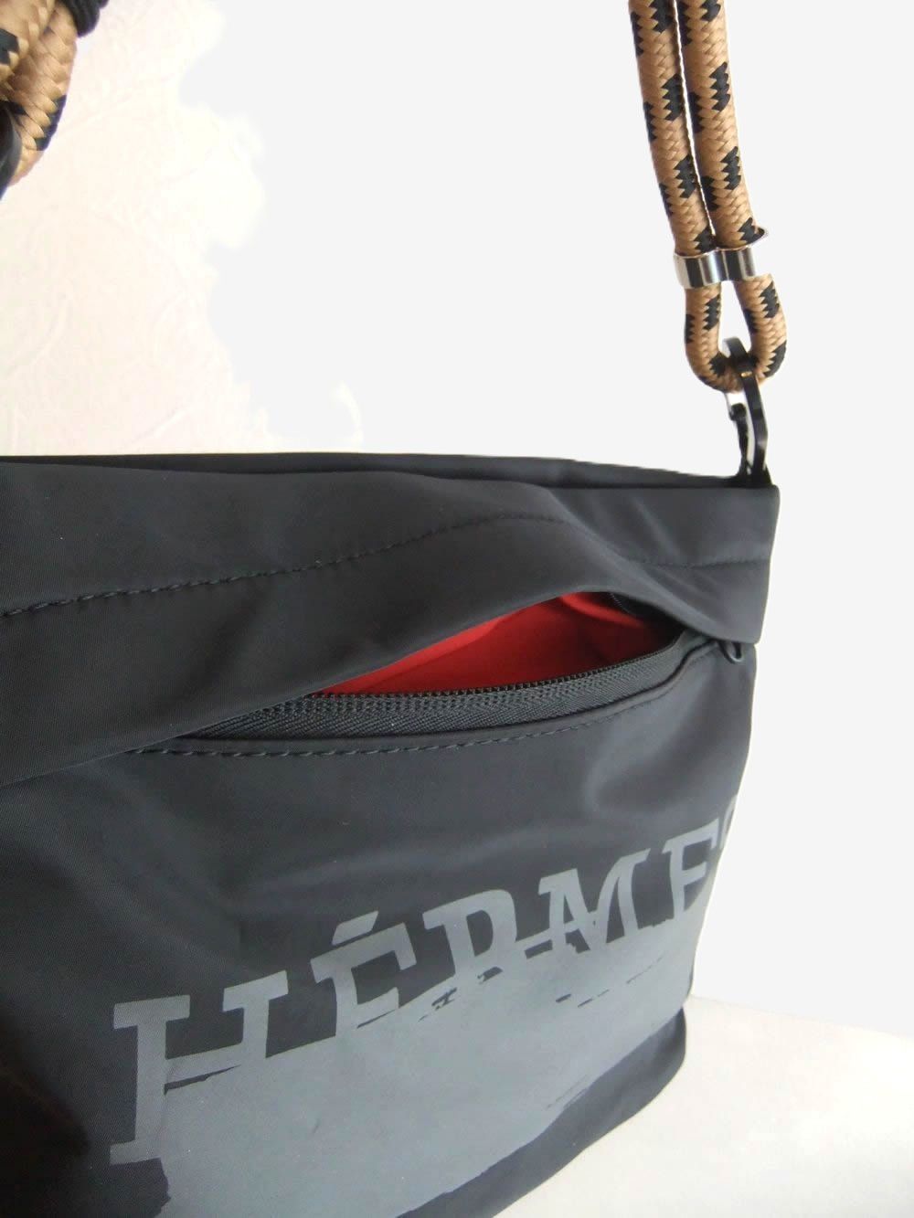 【MICALLE MICALLE Account】 HOMMAGE  HRFMFS SHOULDER BAG STRAP SET (ブラック) オマージュ ショルダーバッグ  MAC105GEE