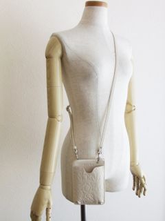 SERENA 2 - MONO PHONE CASE  モバイル ポシェット  (アイボリー)  SZ1503