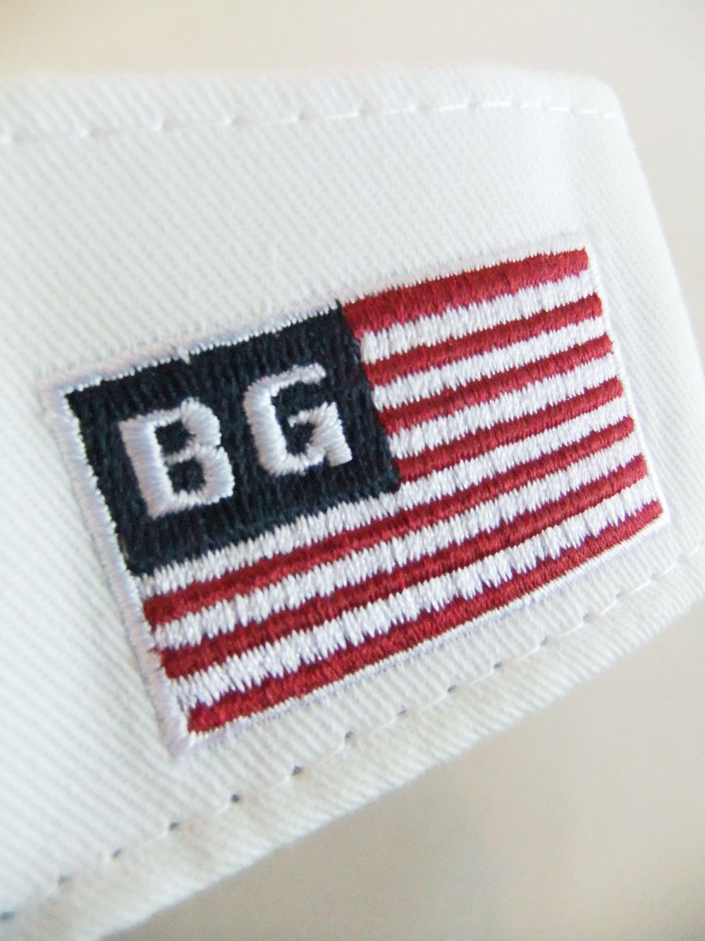 MENS BASIC VISOR （ホワイト） ロゴ バイザー