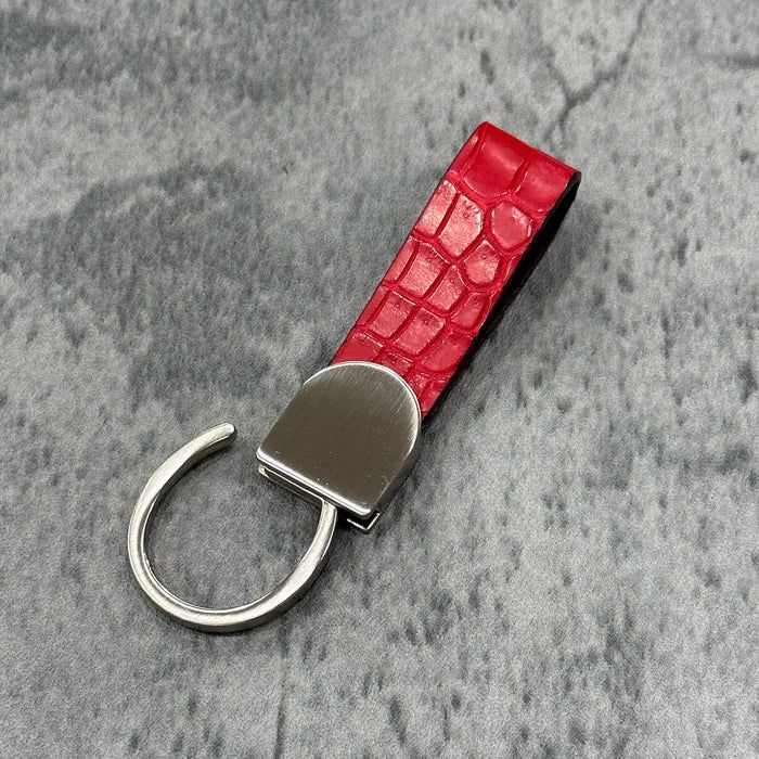 LE'SAC  クロコダイル キーホルダー  (レッド)   D284