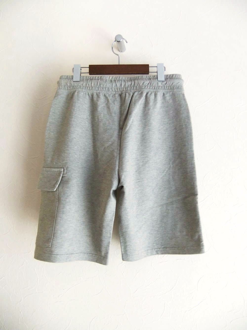 LIGHT FLEECE CARGO LENS SHORTS  (グレー)  スウェット ハーフパンツ