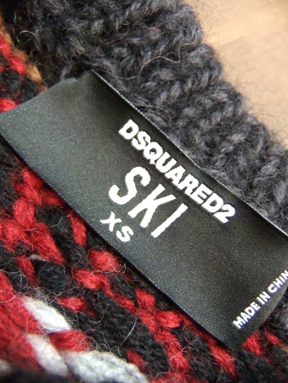 LADIES WOOL PATTERNED KNIT ウール インターシャ ミディアムG セーター  S72HA0966