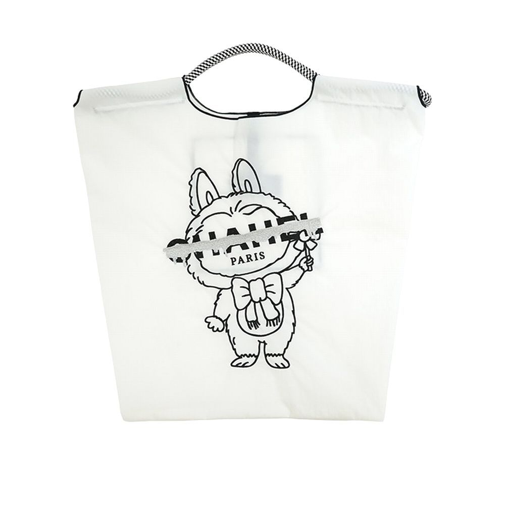 【MICALLE MICALLE Account】 HOMMAGE  HEL TOTE BAG  (ホワイト)  オマージュ トートバッグ  MAJ102GDE
