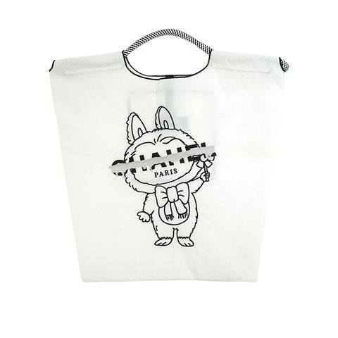 【MICALLE MICALLE Account】 HOMMAGE  HEL TOTE BAG  (ホワイト)  オマージュ トートバッグ  MAJ102GDE