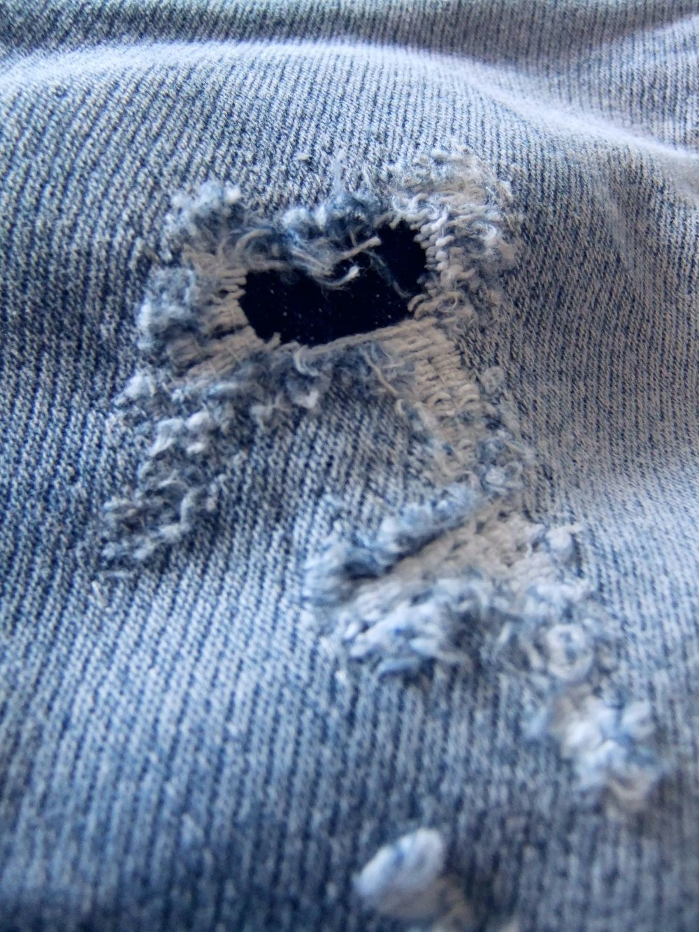 ジャージーダメージハーフデニム  BARRET  JERSEY EASY HALF DENIM PANT