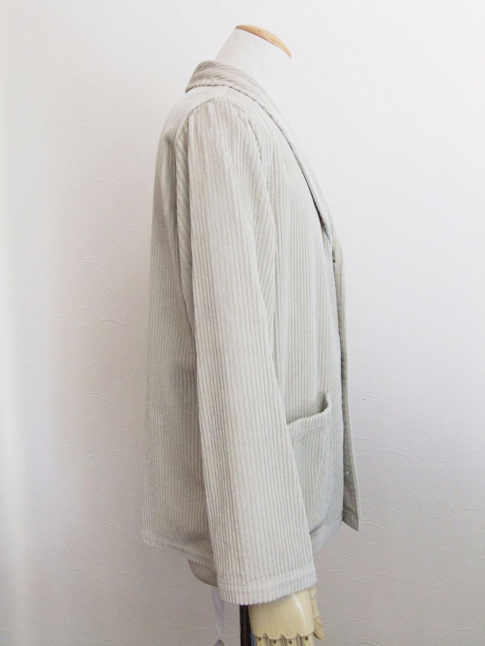 SHAWL COLLAR JACKET  コーデュロイ ショールカラー シャツジャケット