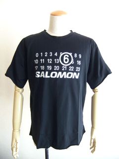 《MM➅》 Maison Margiela × SALOMON   LOGO PRINT T-SHIRT  ロゴTシャツ