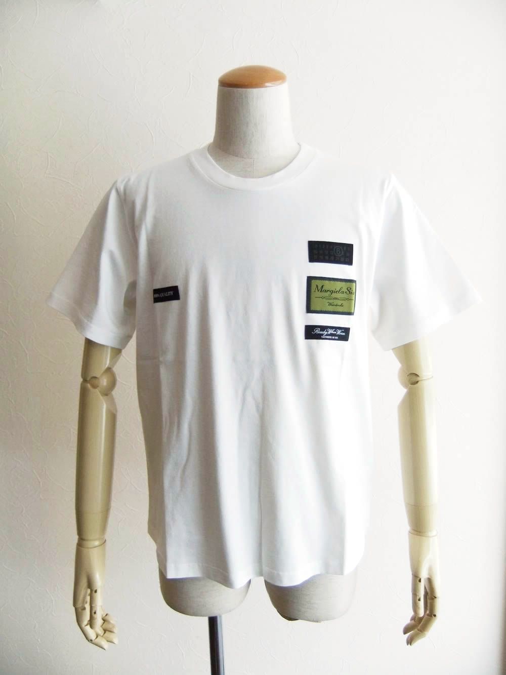 《MM➅》 Maison Margiela 6 LOGO LABEL PATCH T-SHIRT   ラベルパッチ Tシャツ