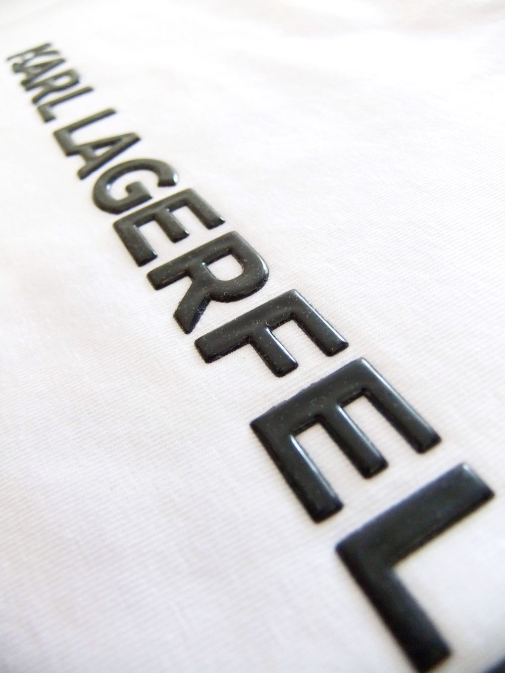 ロゴ コットン Tシャツ (ホワイト)