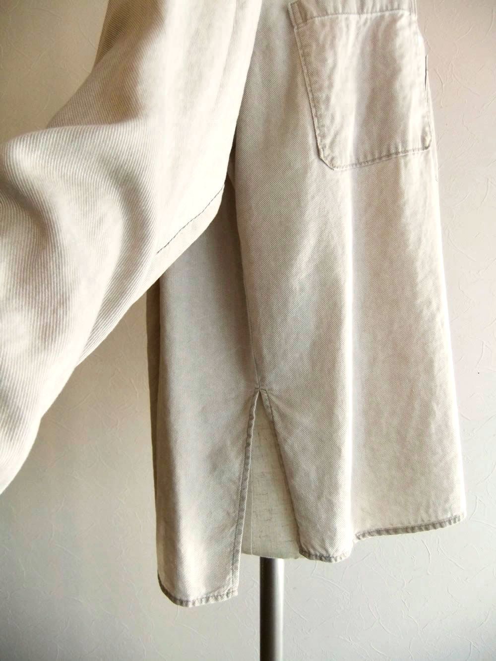 セルロース ツイル 2WAY シャツ   616930