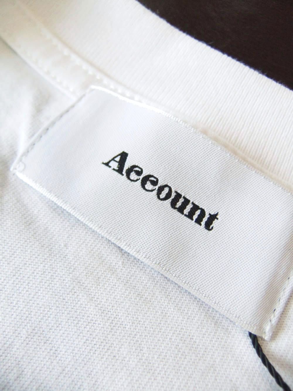 【MICALLE MICALLE Account】 HOMMAGE HFRMFS FOIL PAINT T-SHIRT  (ホワイト×メタリック)  ロゴ T-SHIRT   MAA105TEA