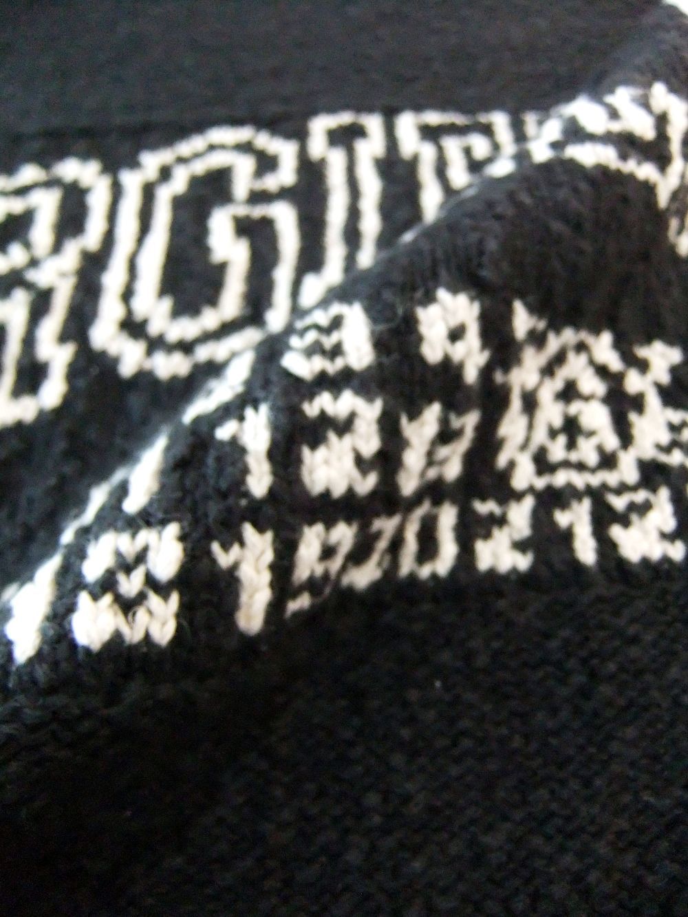 《MM➅》 Maison Margiela     ロゴジャガード クルーネック ニット