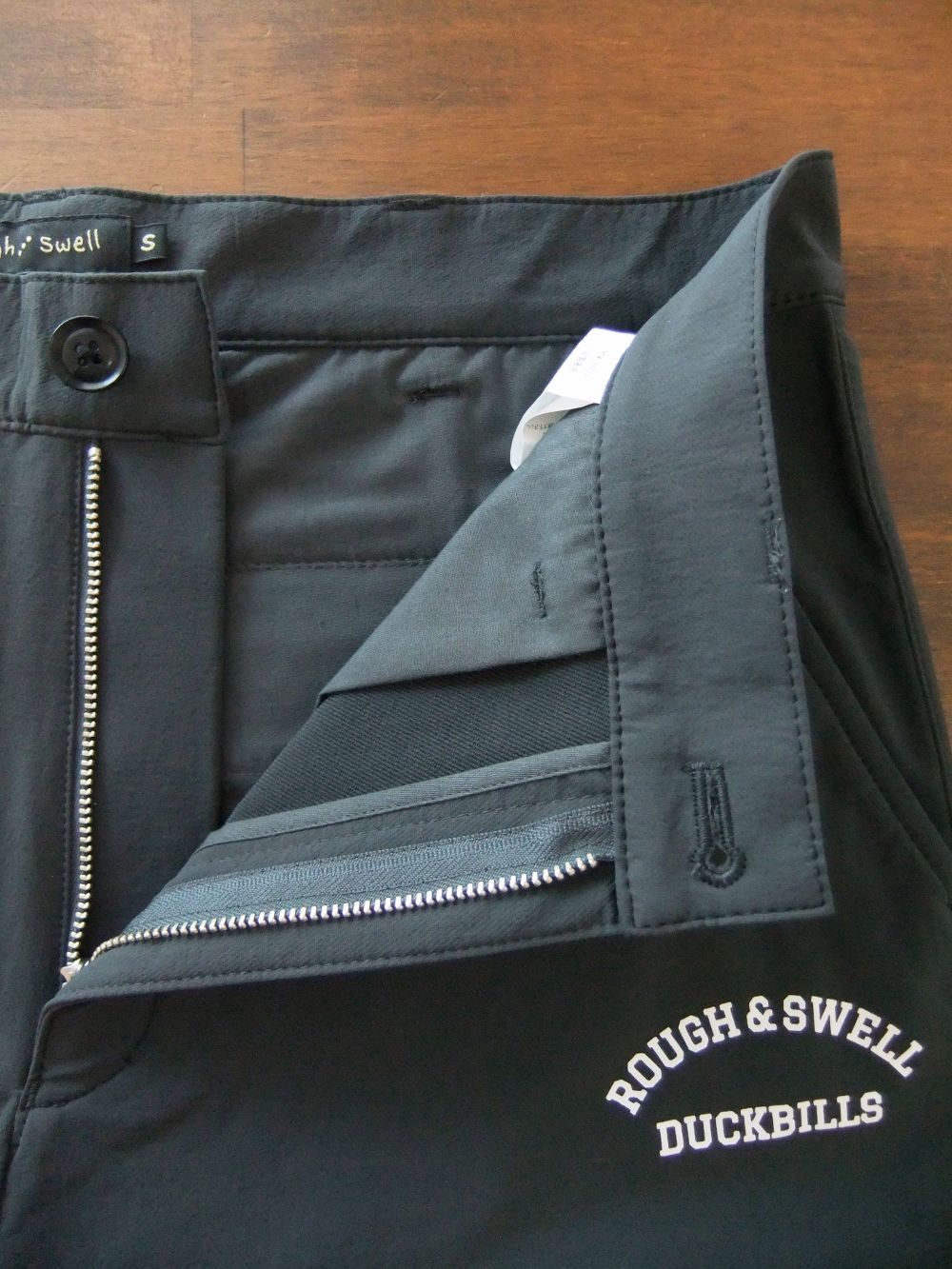 SASUKE PANTS (チャコールグレー) リブ ナイロン 4WAY ストレッチ パンツ   RSM-22272