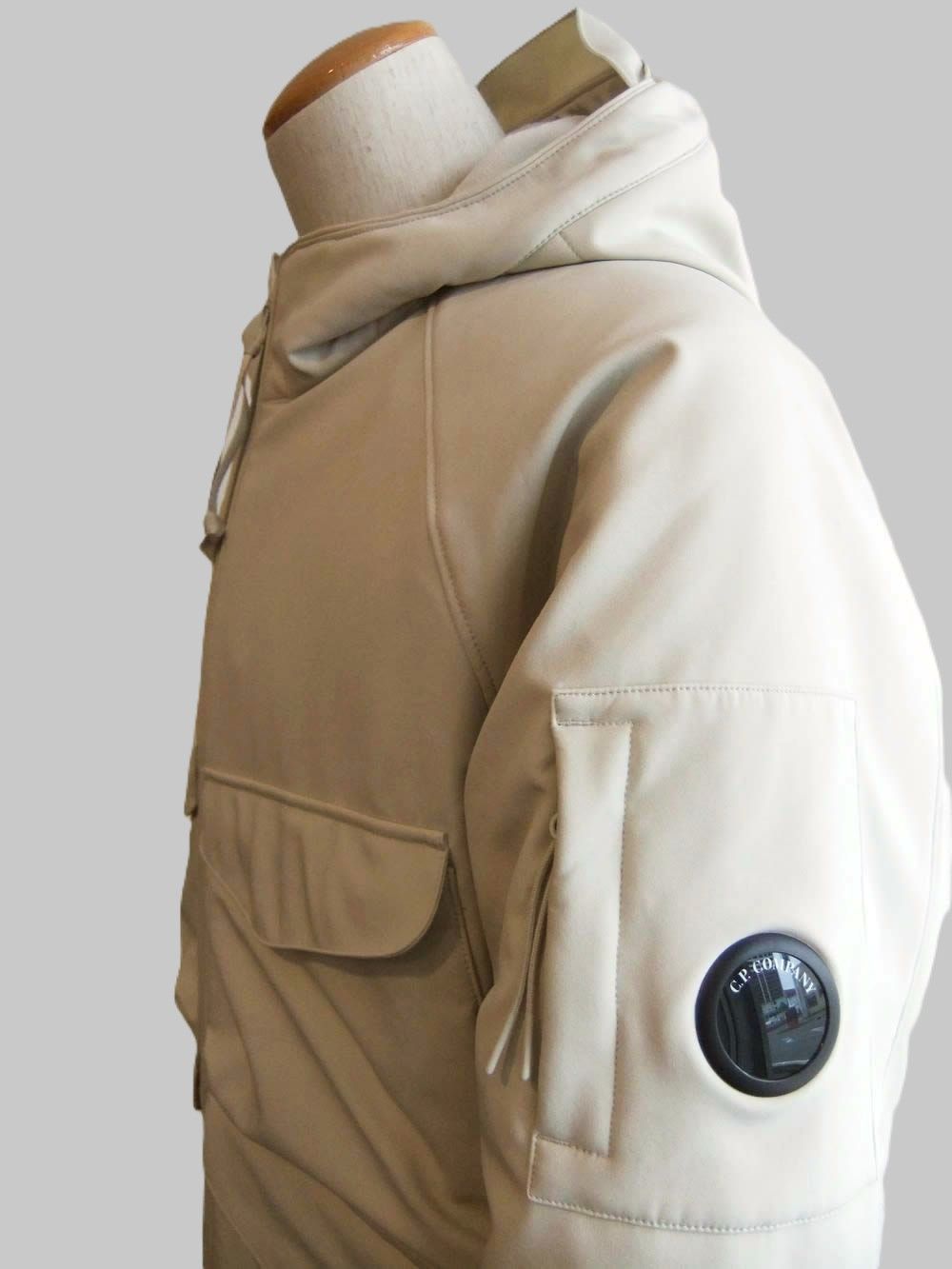C.P. SHELL-R PADDED HOODED LENS JACKET   ジップアップ 2WAY ブルゾン