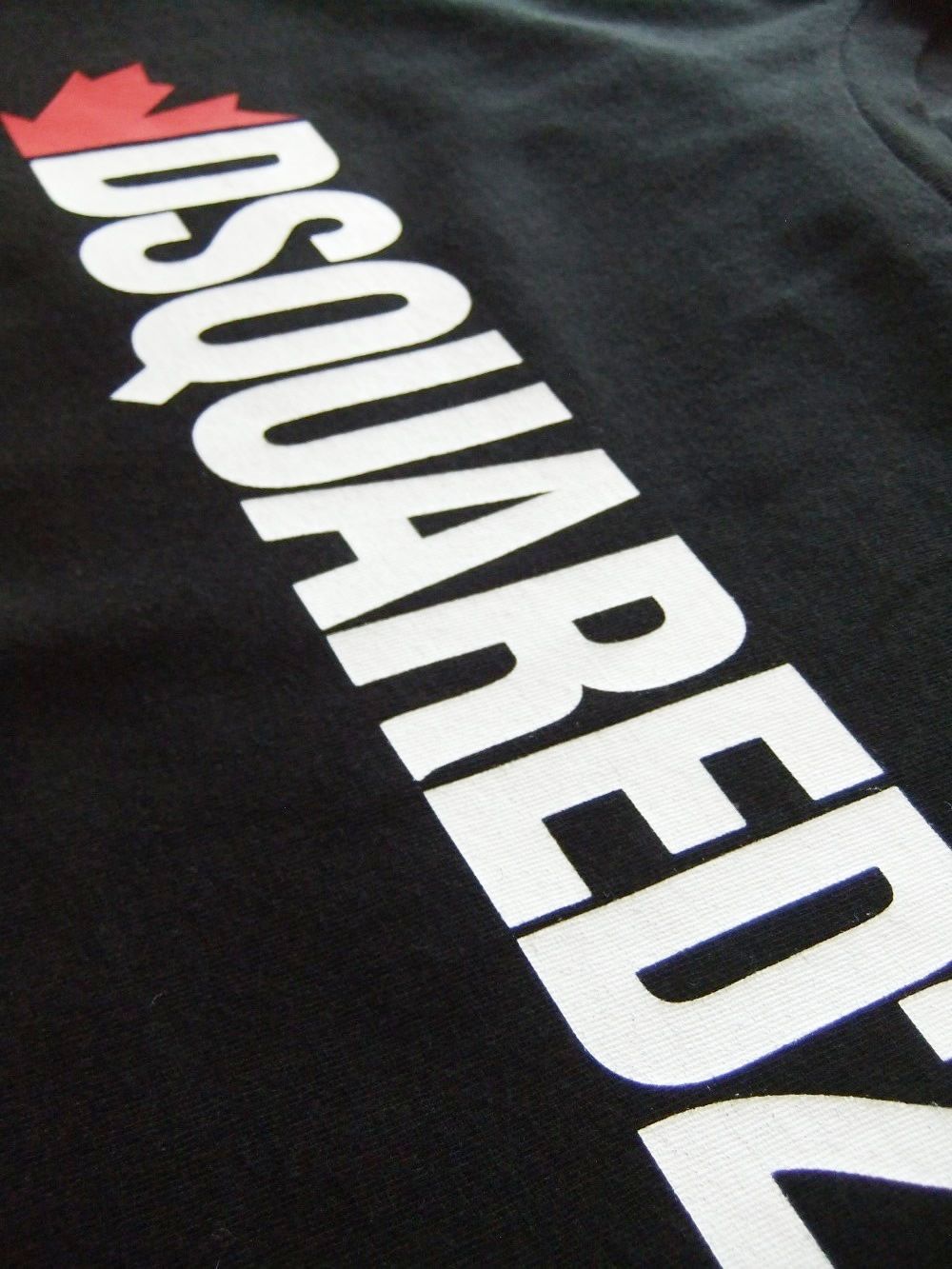 LADIES  Dsquared2  ロゴプリント T-SHIRT  (ブラック)  S75GD0180