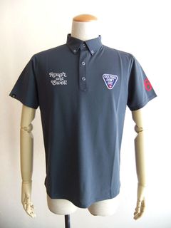 DON'T CRY POLO  (グレー)  半袖 ポロシャツ   RSM-24010