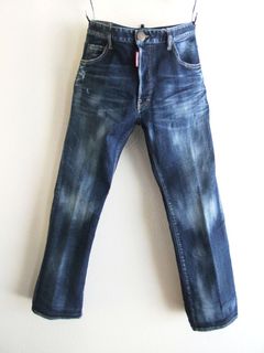 DARK CLEAN WASH FLARE BOOTCUT JEANS フレアージーンズ   S74LB1381