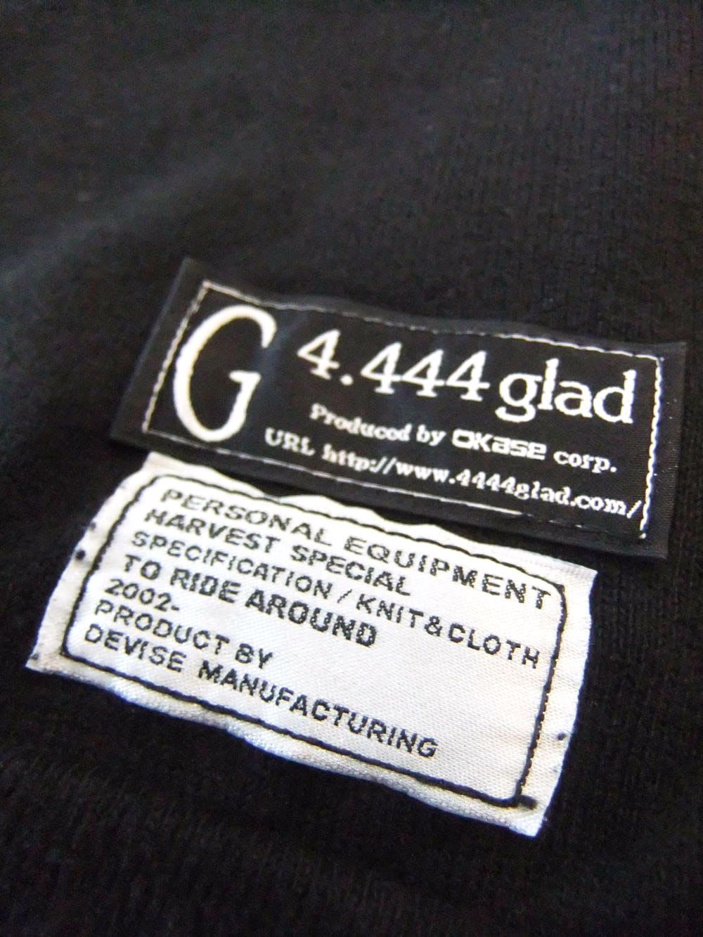 4G × DEVISE FACTORY  (ブラック)  コラボ  4G オリジナル 長袖Tシャツ