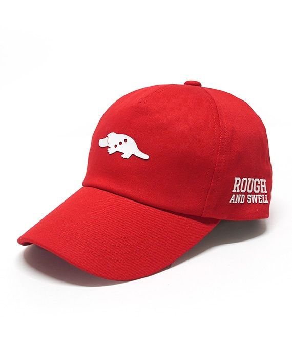 SOLID TOUR CAP (レッド)   ロゴ入りキャップ    RSA-25002