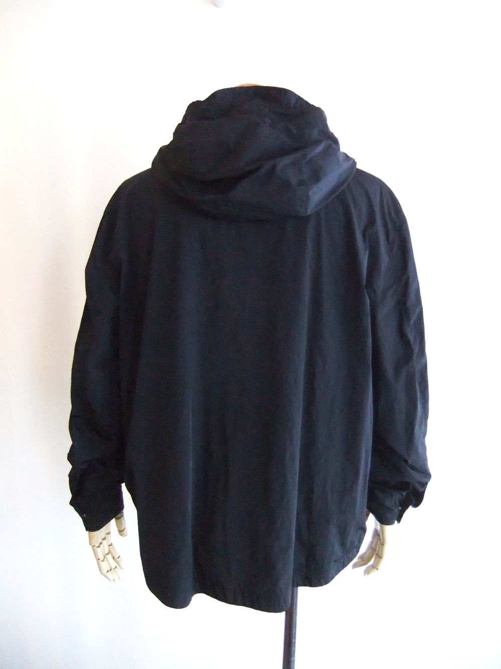 CHROME-R HOODED OVERSHIRT  ジップアップ フード付き オーバーシャツ