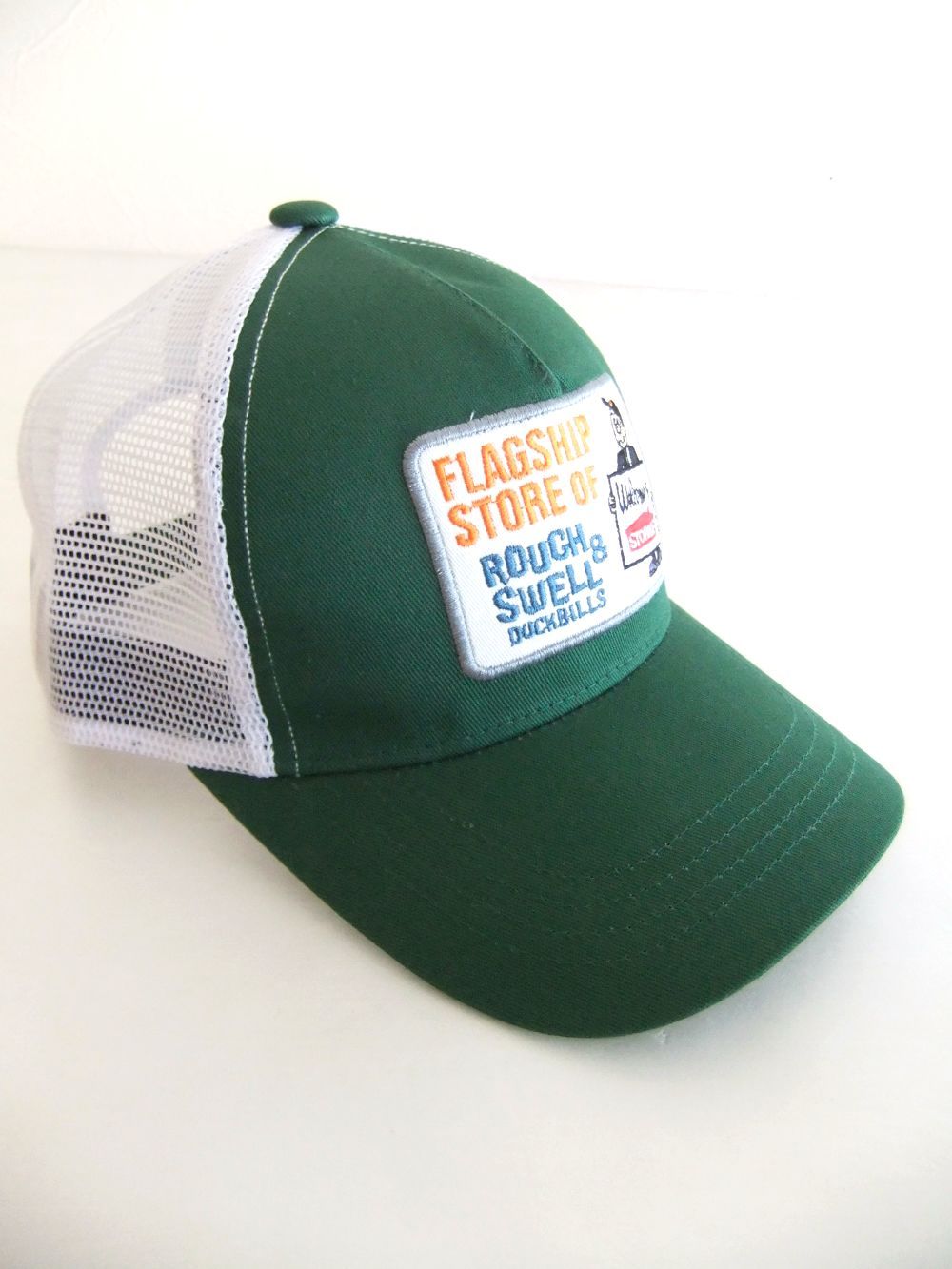 TRUCKER CAP  (グリーン)   ロゴ入りキャップ    RSA-24006
