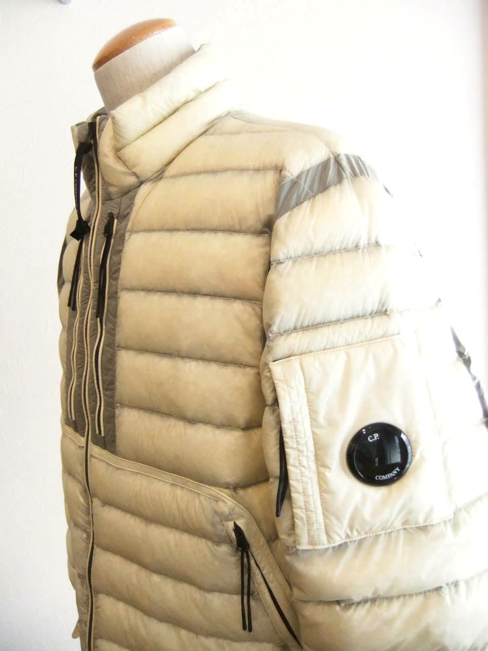 D.D. SHELL DOWN JACKET   ナイロン ジップアップ ダウン ブルゾン