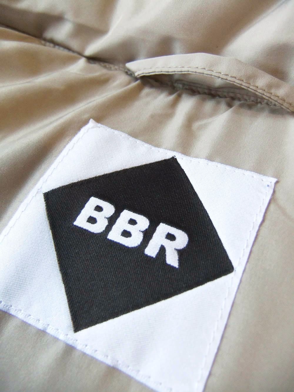 【LADIES】 BBR  ダウン × ニット ハイブリッド ショート ダッフル コート