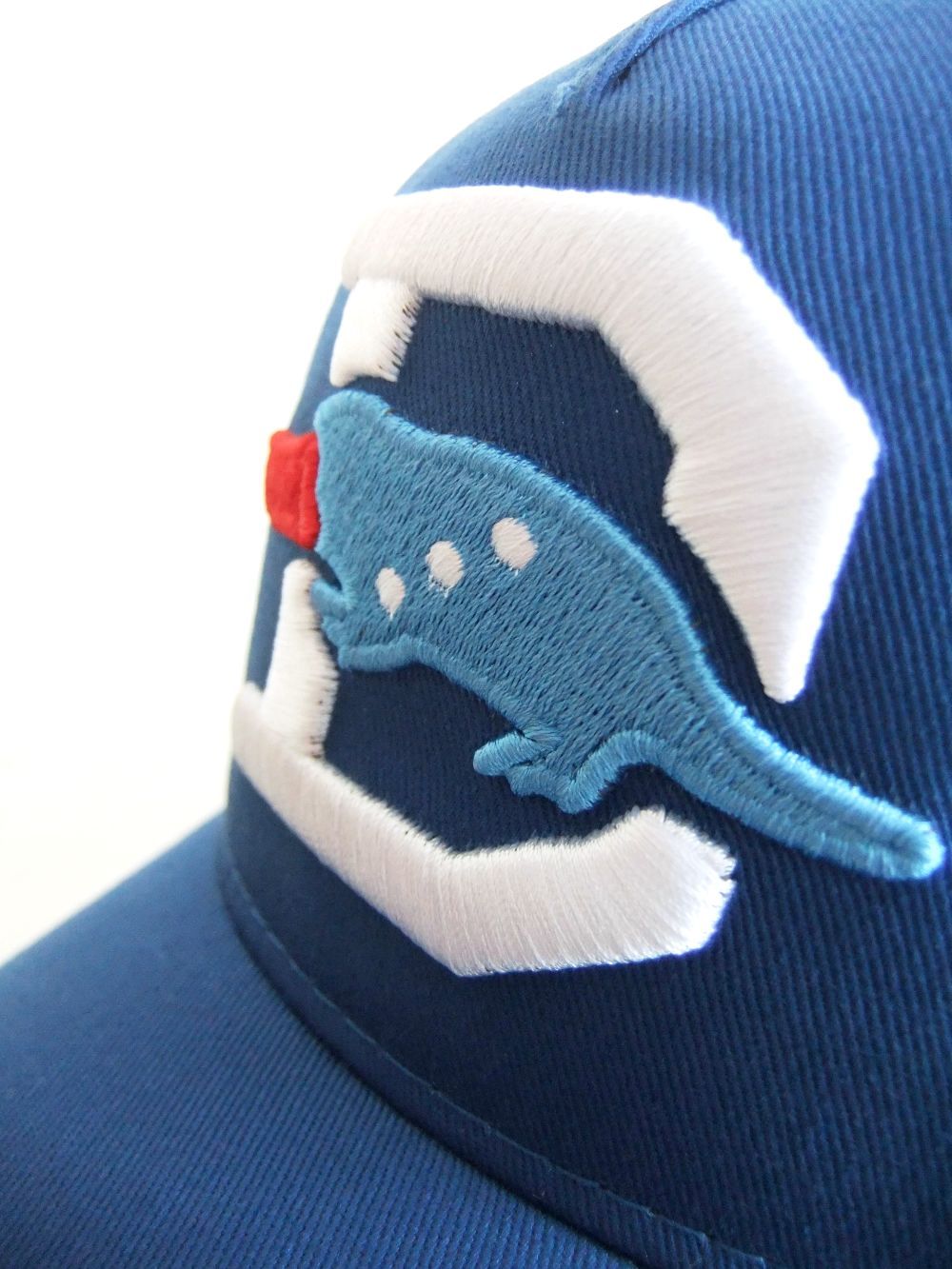 BIG D MESH CAP ( ブルー ) ロゴ入りキャップ RSA-23006