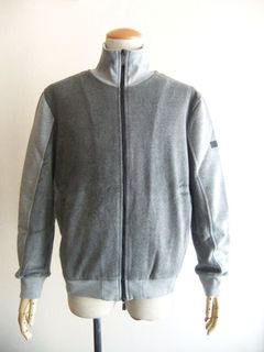 MOSI FLEECE   ZIP UP ベロアパイル 切替え ブルゾン