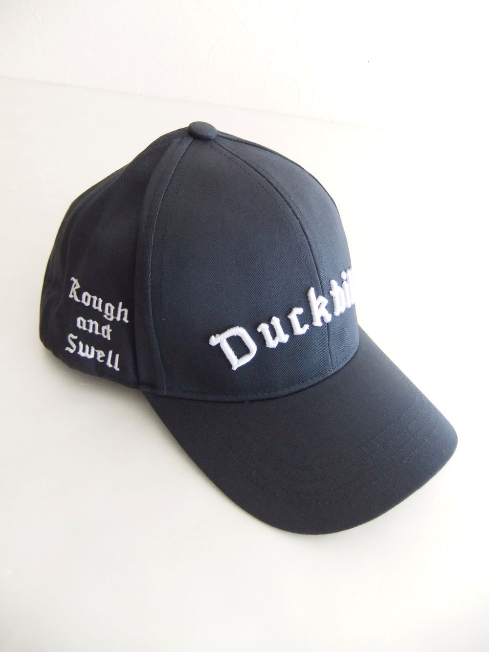 DUCKBILLS TOUR CAP   ( チャコール )  ロゴ入りキャップ  RSA-22005