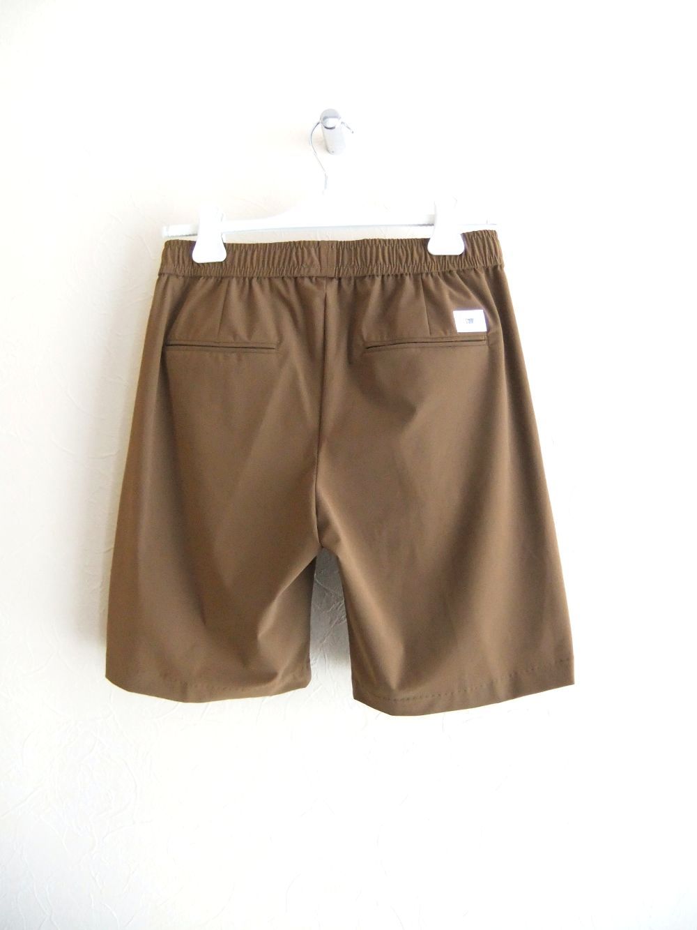 STEVE SHORT   (ベージュ)  ストレッチ ハーフパンツ