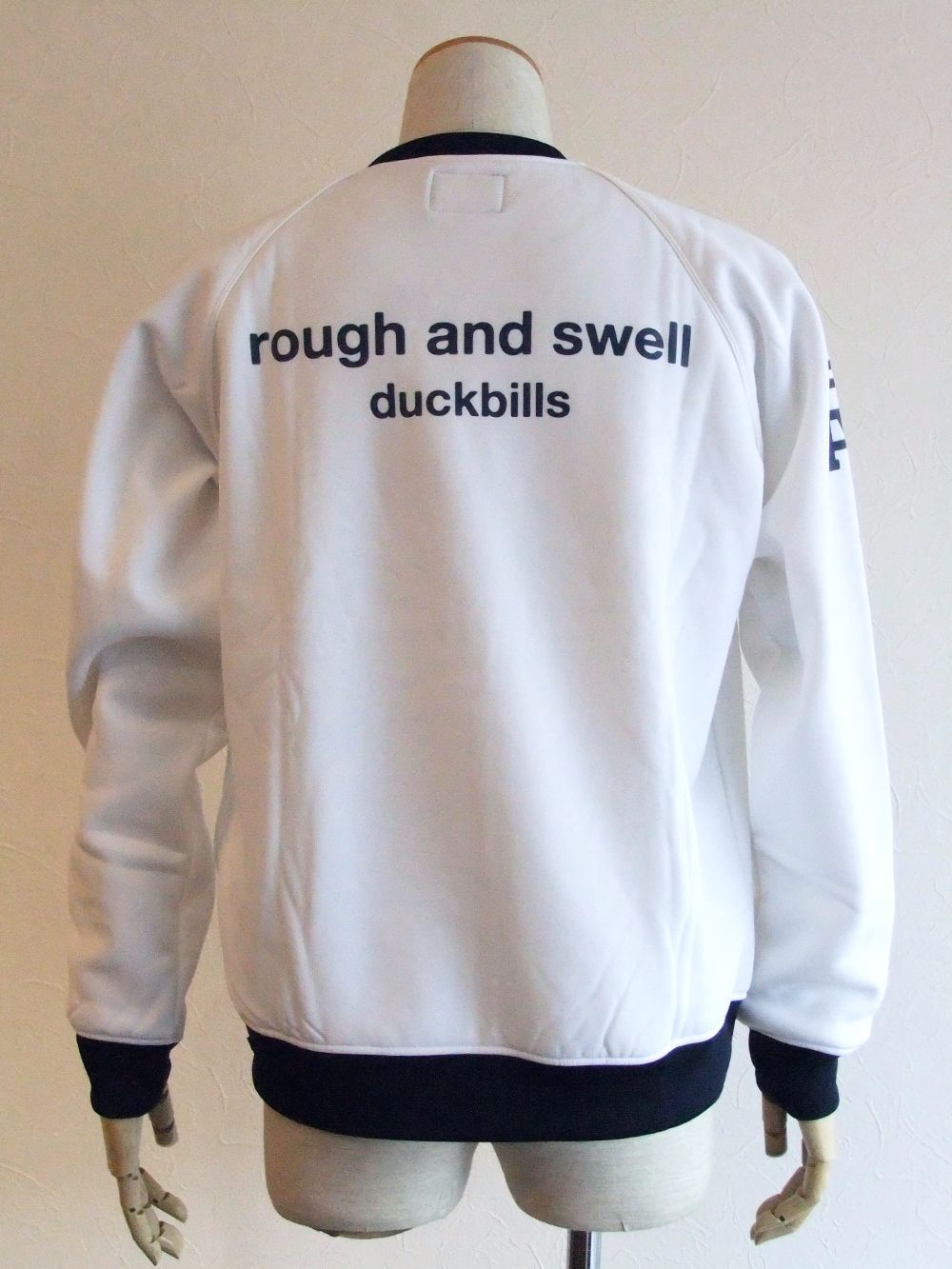 CARDBOARD SWEAT  ロゴ入りスウェットシャツ  ( ホワイト )  RSM-20202