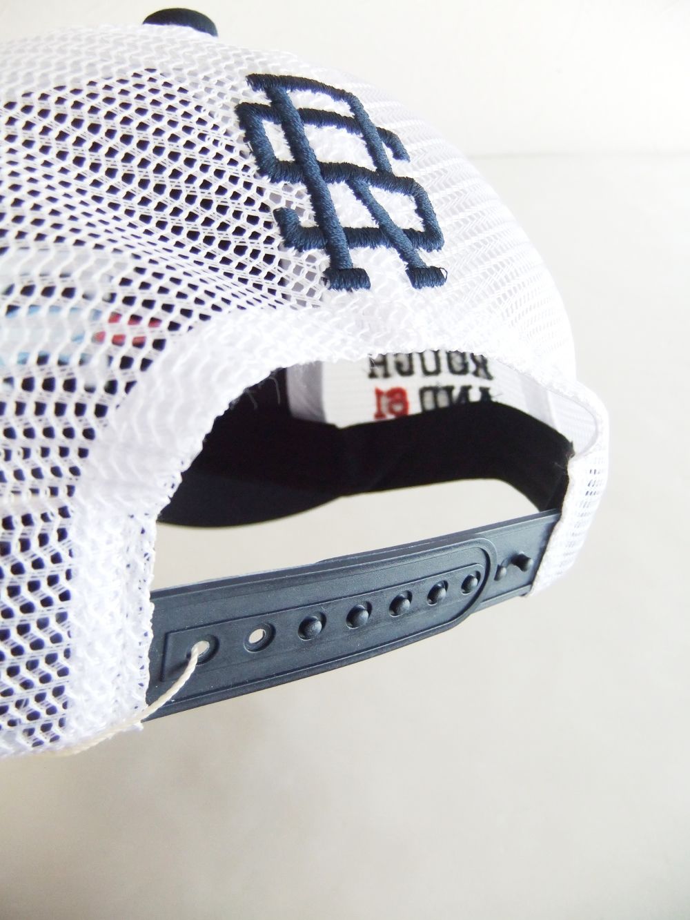 BIG D MESH CAP (ネイビー) ロゴ入りキャップ RSA-23006