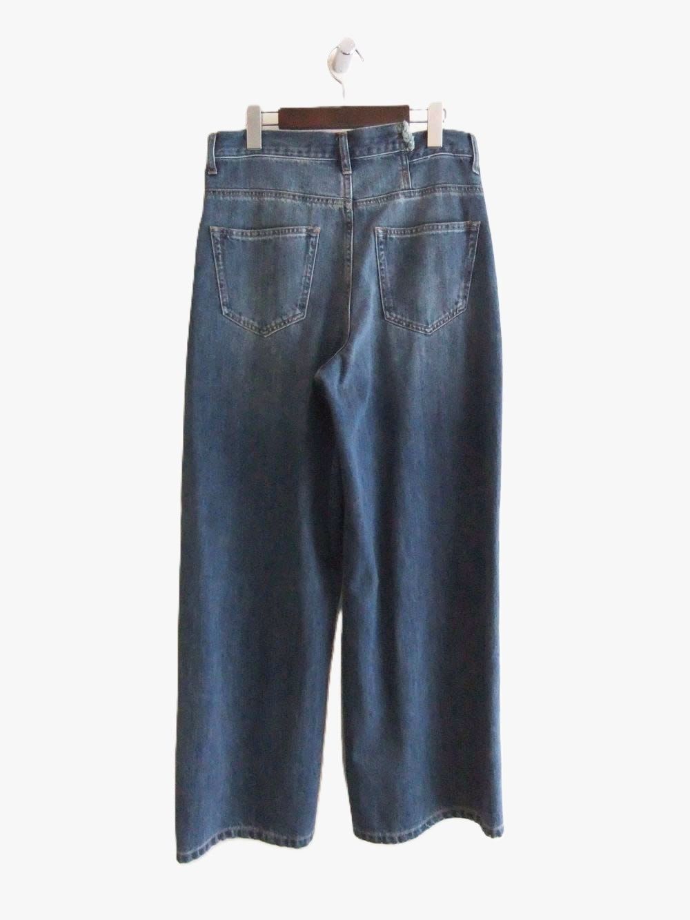WAIST CROSS DENIM PANTS  ウェスト クロス デニム パンツ   635618