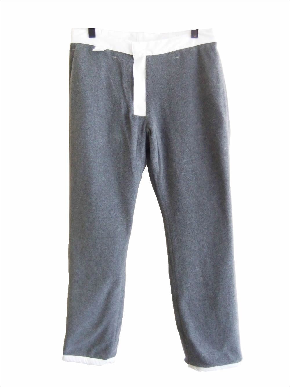 JACK PANTS     裏フリース パンツ  (ホワイト)  RSM-21256