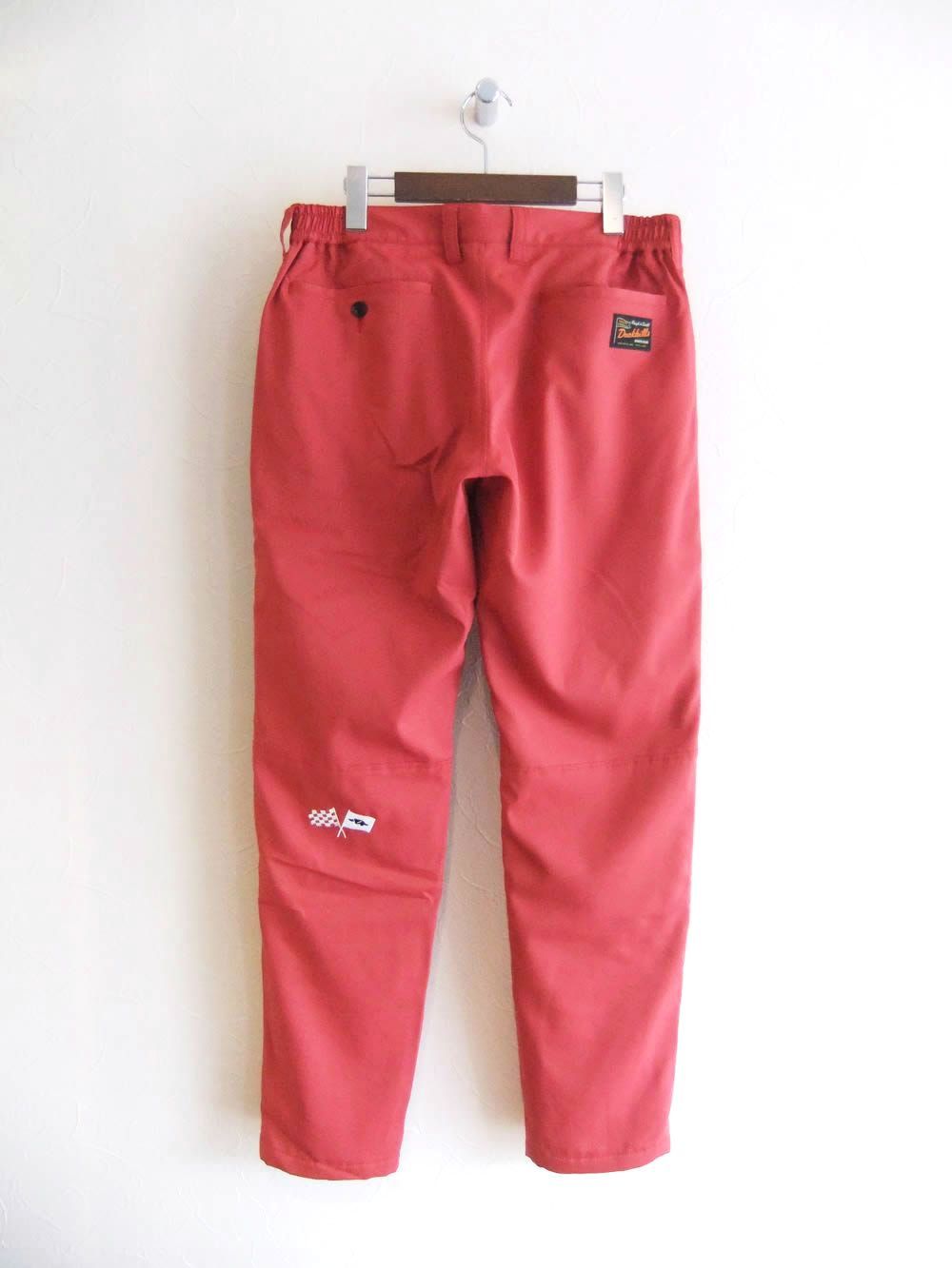 RACING NORMANDY    裏フリース パンツ  (レッド)   RSM-25274