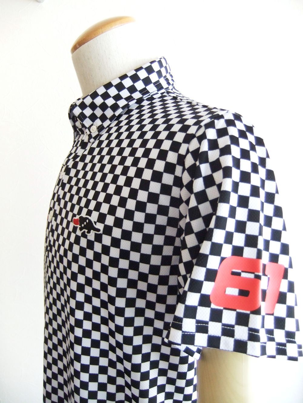 CHECKER POLO   半袖ポロ  RSM-25014