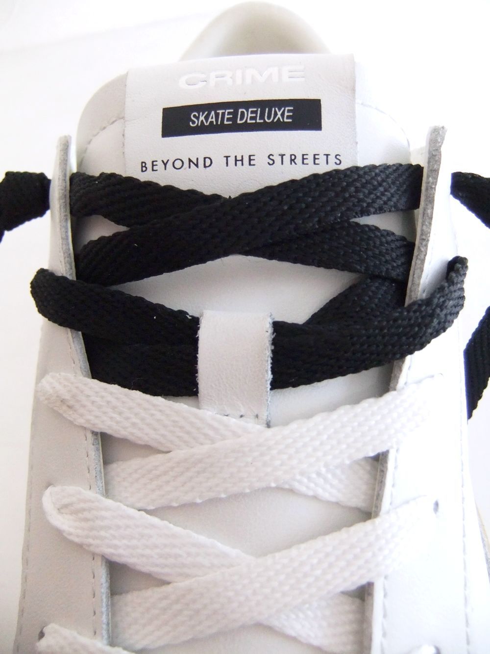 【MENS】 SK8 DELUXE    レザースニーカー (ブラック)