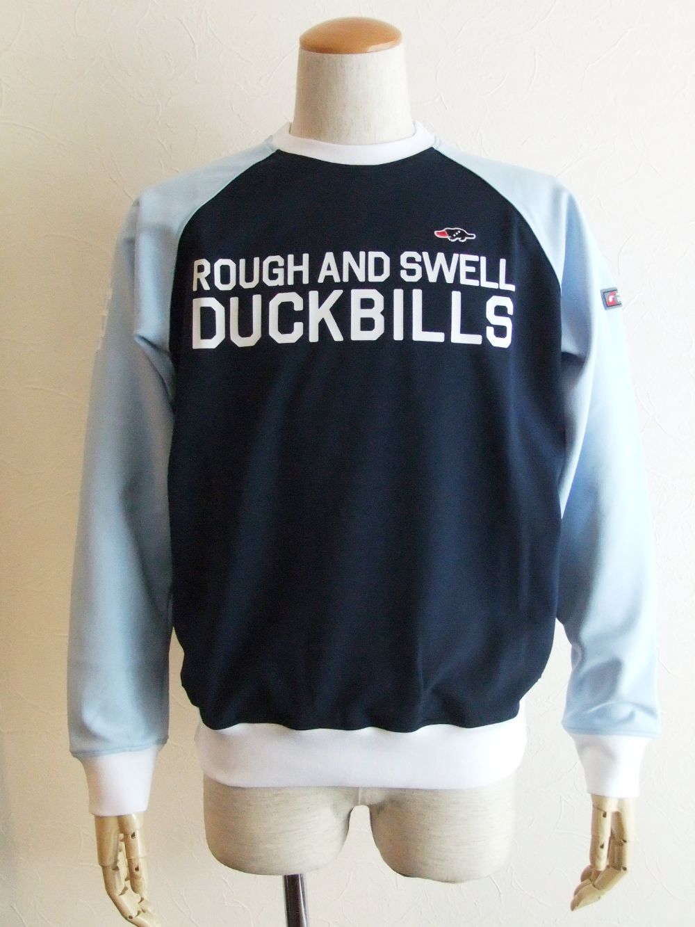 HEADQUARTER SWEAT  ロゴ入りスウェットシャツ ( ネイビー )  RSM-20201