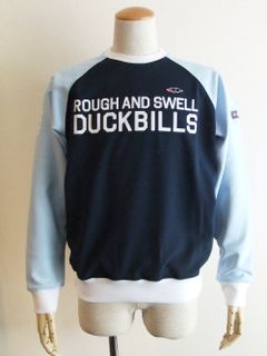 HEADQUARTER SWEAT  ロゴ入りスウェットシャツ ( ネイビー )  RSM-20201